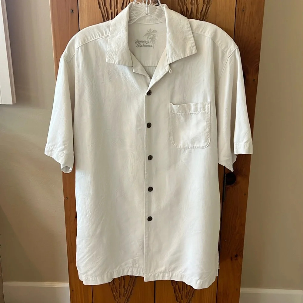 Tommy Bahama Silk CubanCamp Shirt‎ Tropical  Size S/P